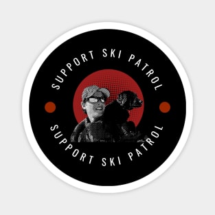 Support Ski Patrol Magnet